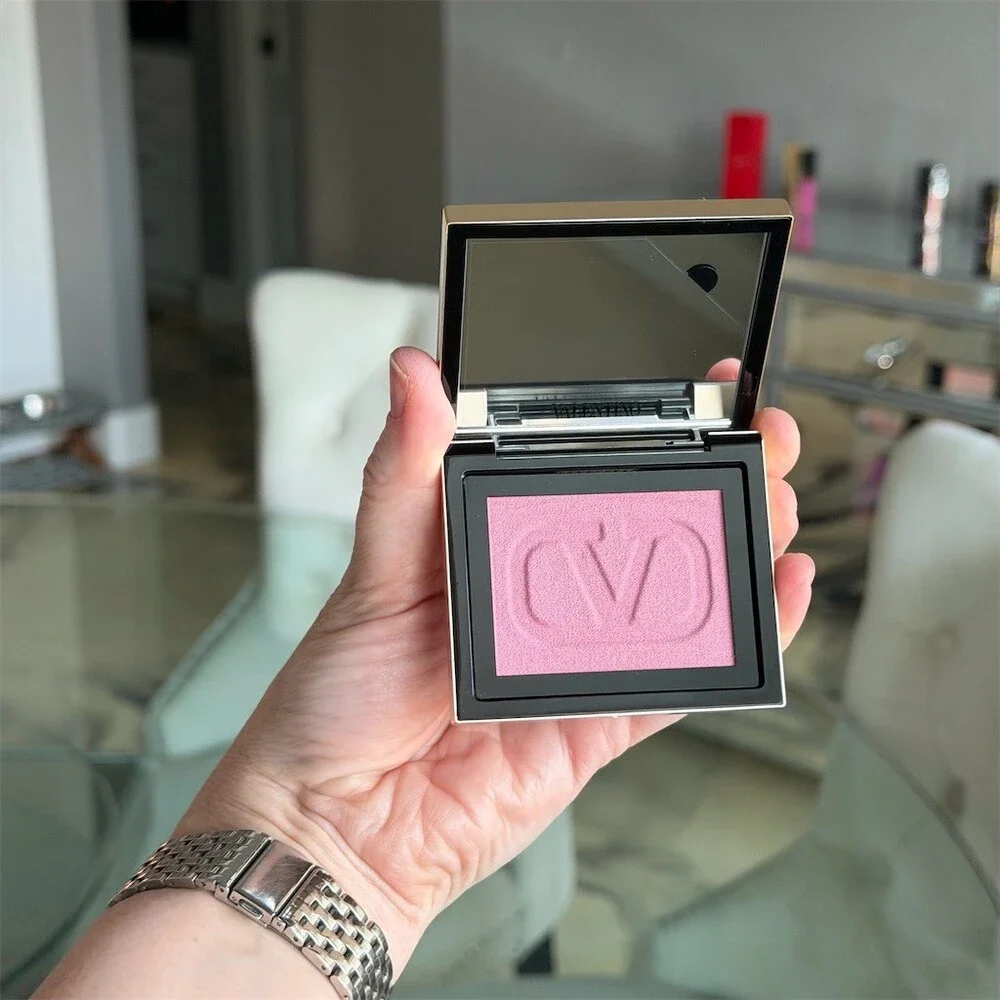 Valentino Color Crush Longwear Eye-to-Cheek Blush 100R Refillable BNIB